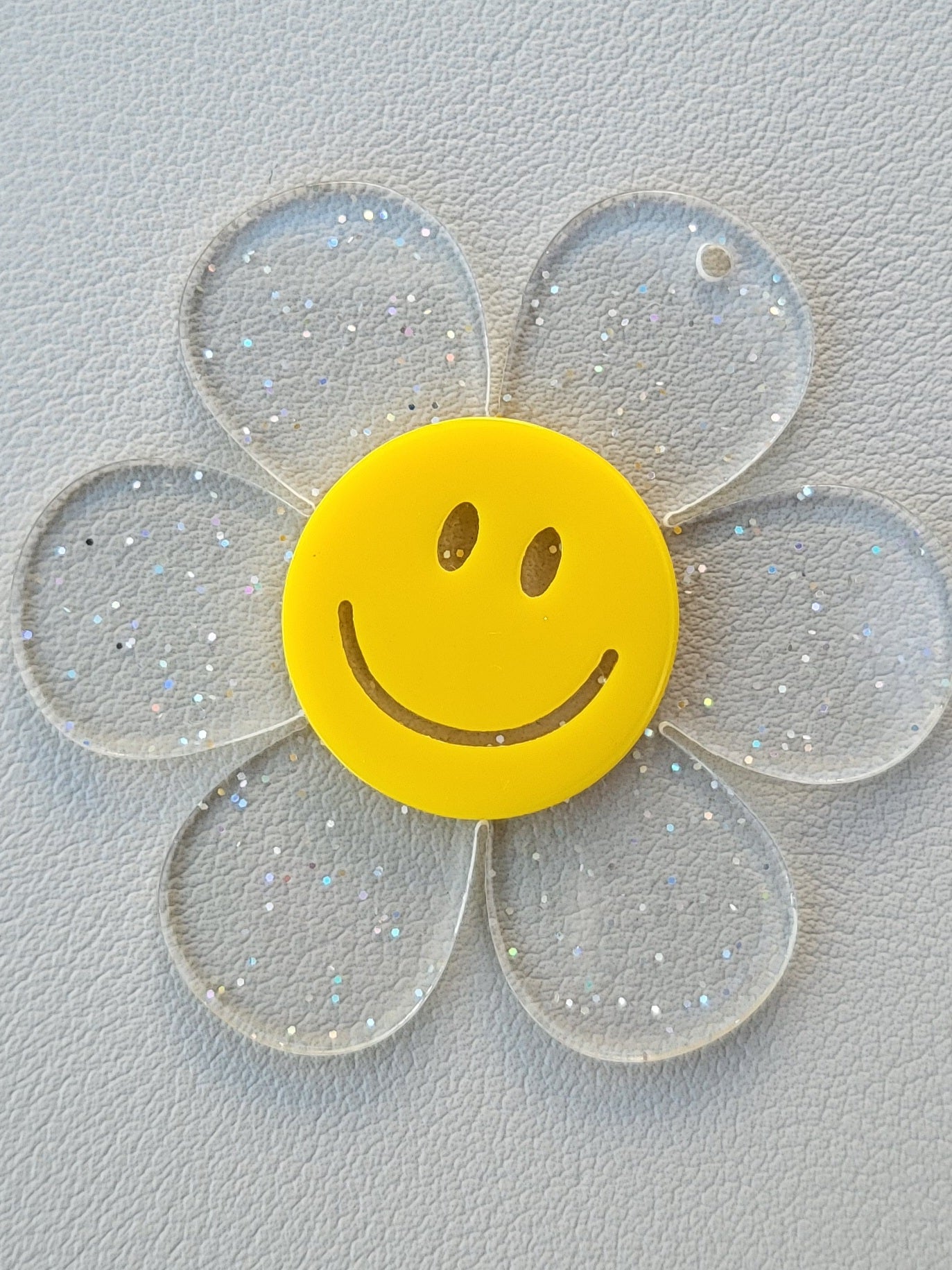 Smily flower keychain