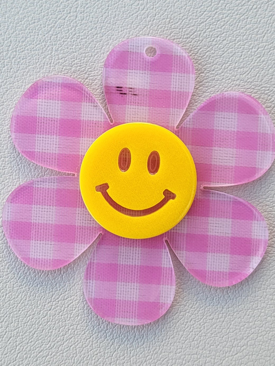 Smily flower keychain