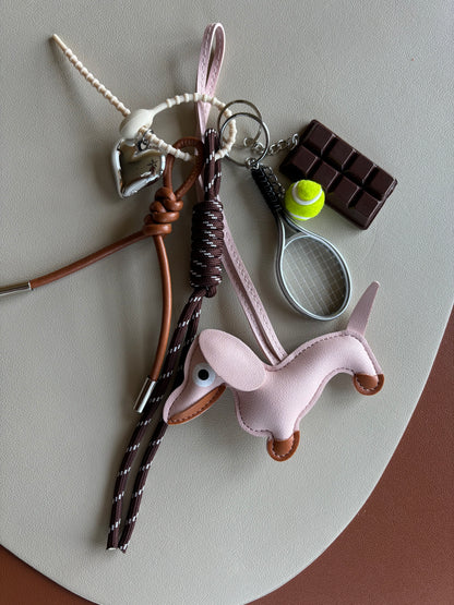 Dachshund keyring