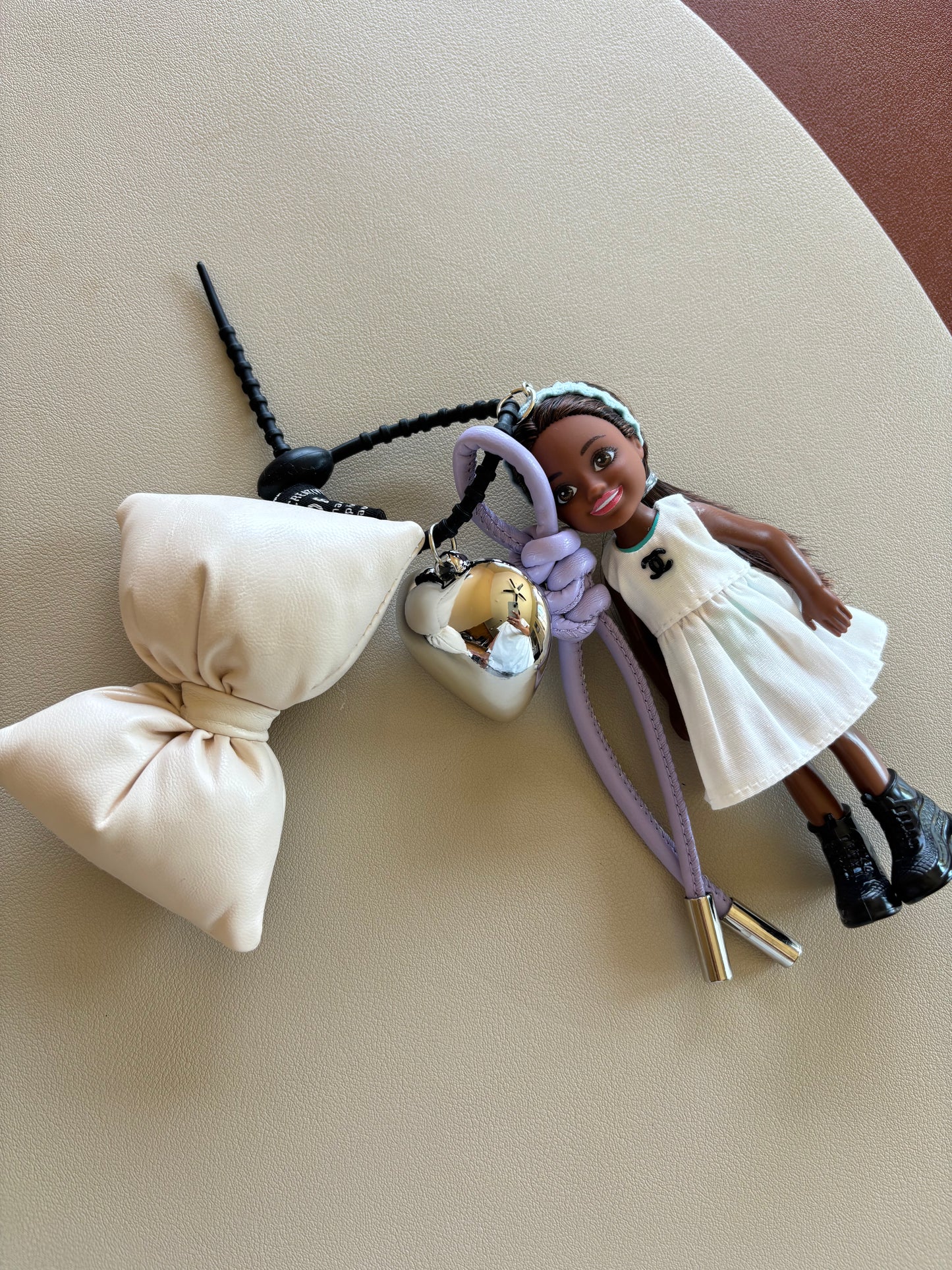 (Original) Barbie Doll Charm Keychain- Fashion icon Edition