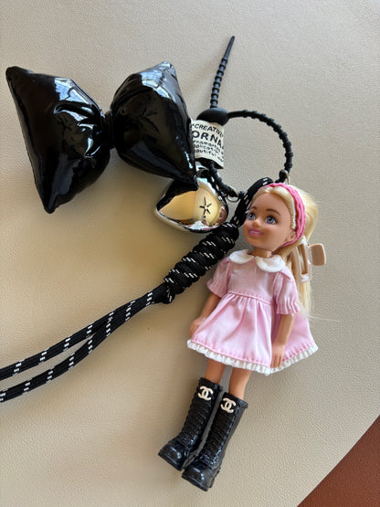 (Original) Barbie Doll Charm Keychain- Fashion icon Edition