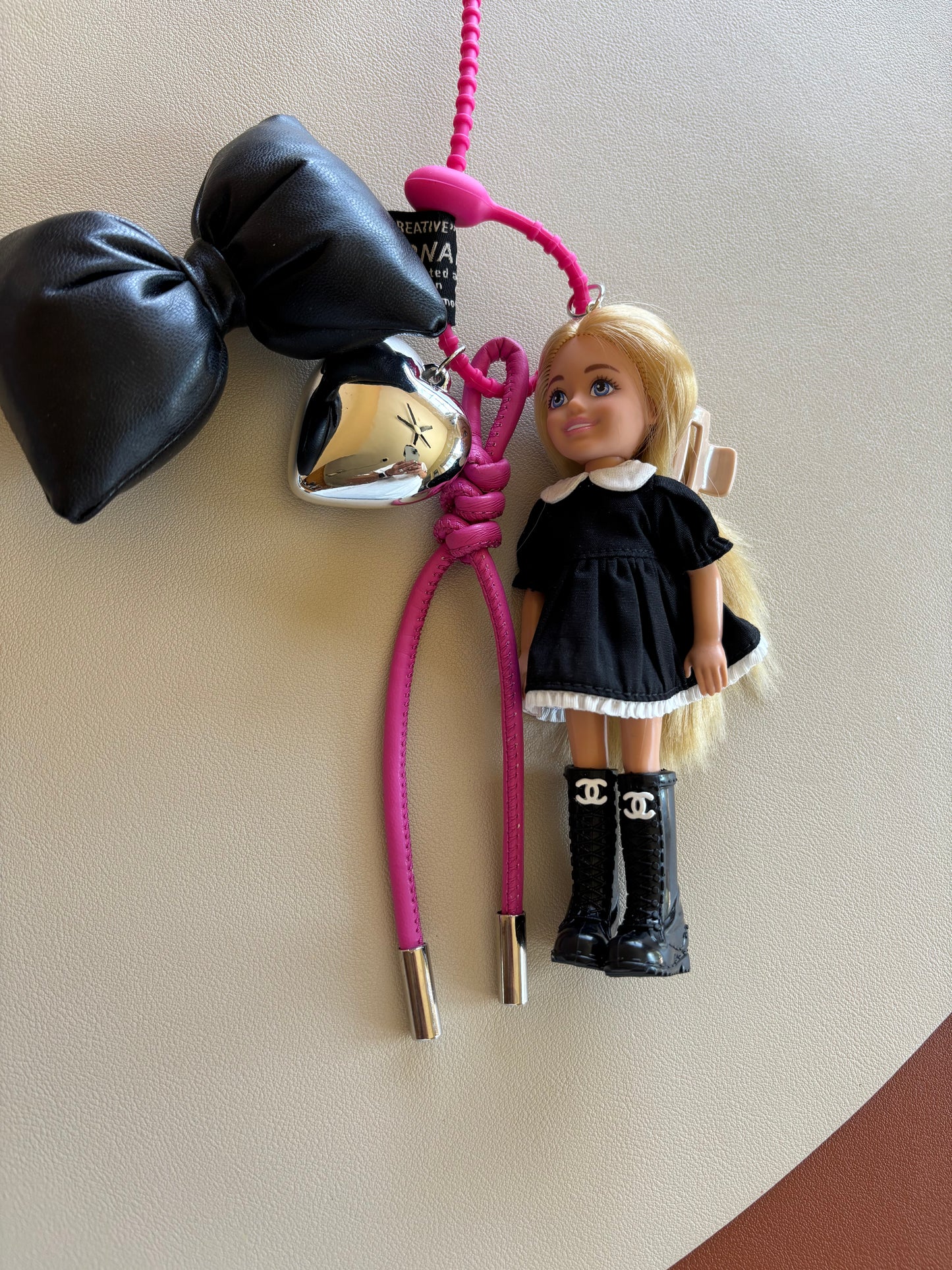 (Original) Barbie Doll Charm Keychain- Fashion icon Edition
