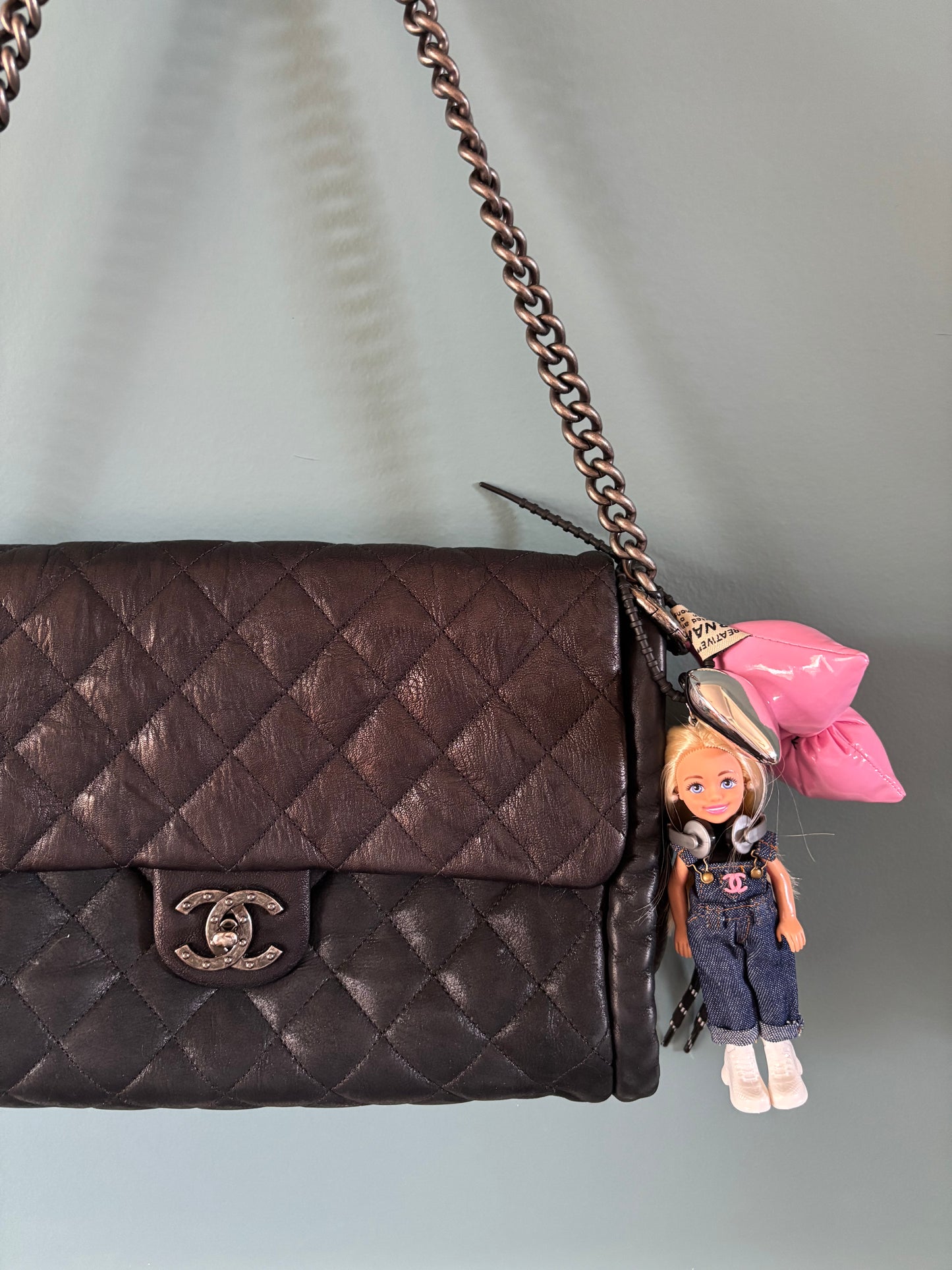 (Original) Barbie Doll Charm Keychain- Fashion icon Edition