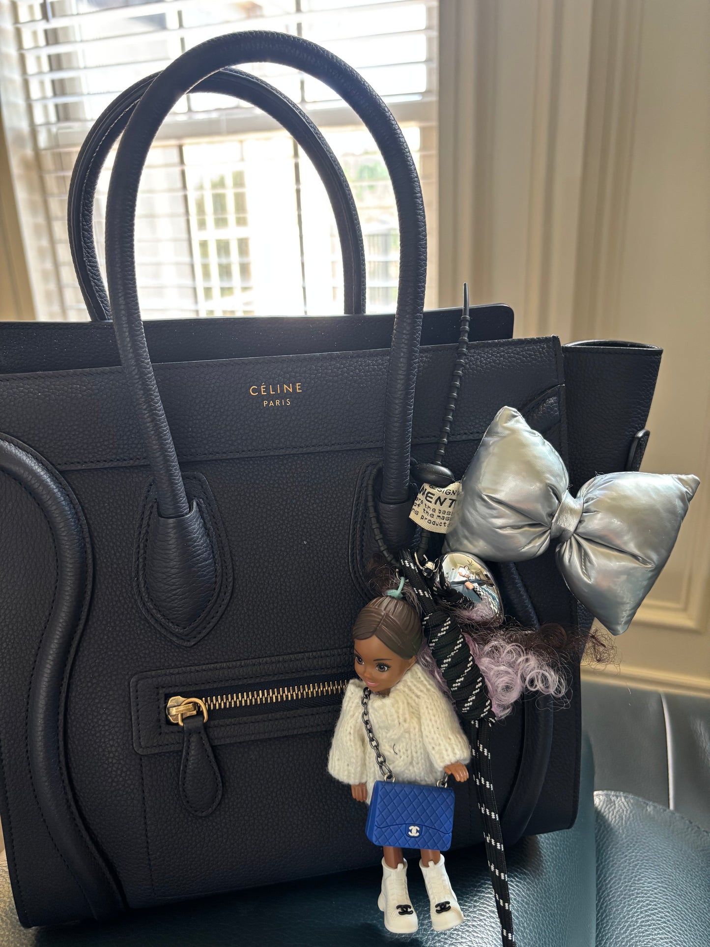 (Original) Barbie Doll Charm Keychain- Fashion icon Edition