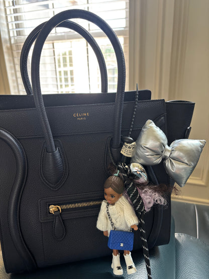 (Original) Barbie Doll Charm Keychain- Fashion icon Edition