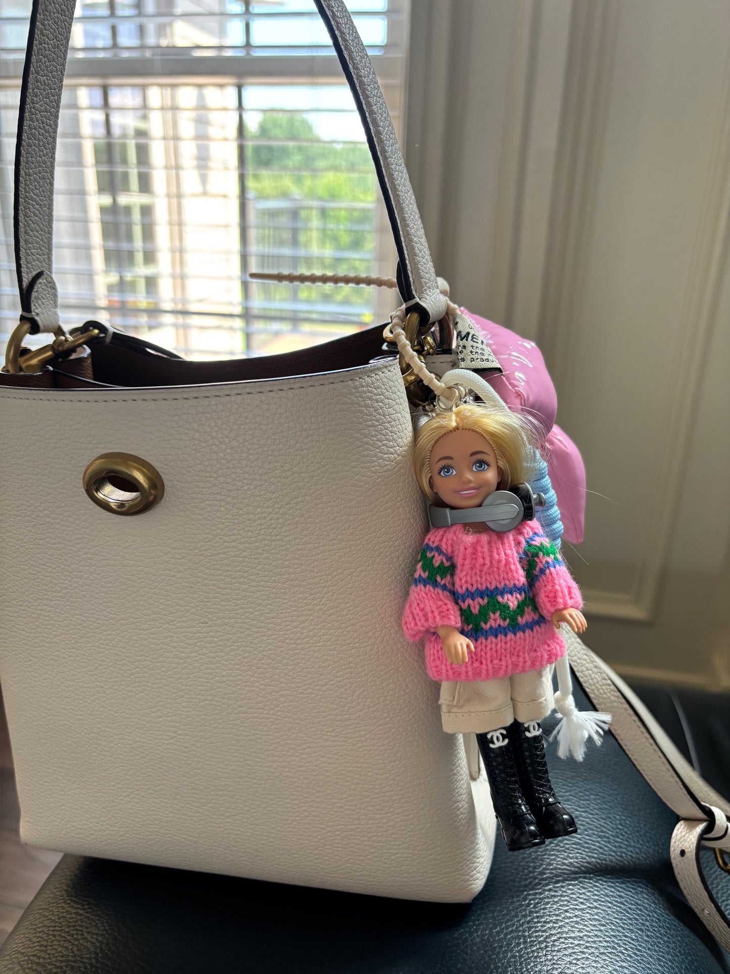 (Original) Barbie Doll Charm Keychain- Fashion icon Edition