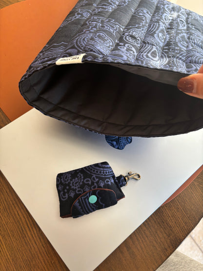 Bandana Slide-In Quilted Laptop Case